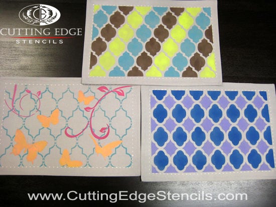 craft stencils for placemats