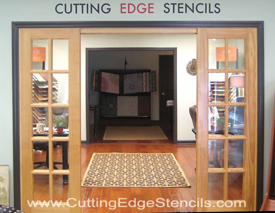 Cutting Edge Stencils studio entrance