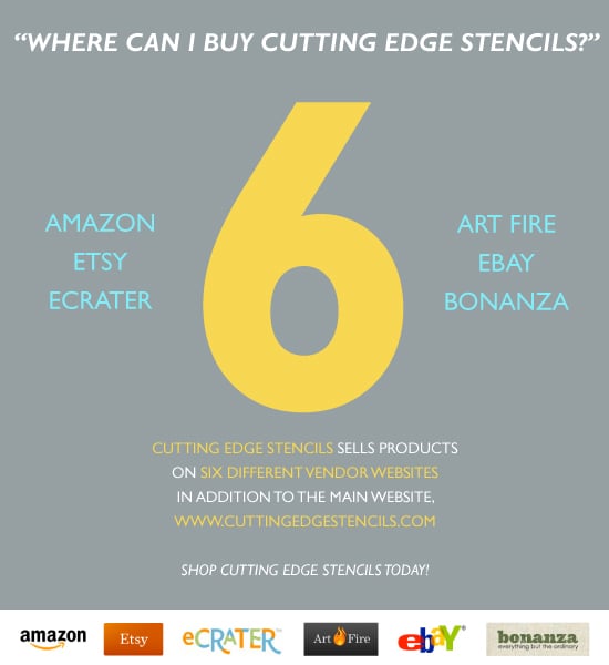 Cutting Edge Stencils Online Vendor Shops