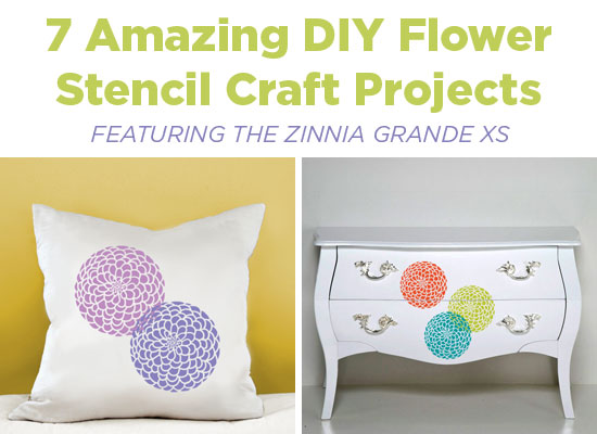 7 Amazing DIY Flower Stencil Craft Projects