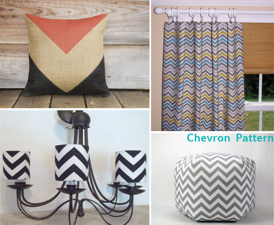 Etsy Items with Chevron Pattern