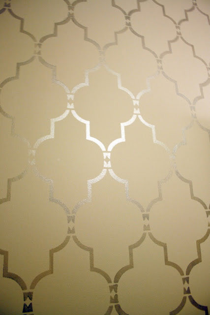 Marrakech Trellis Allover Stencil Design