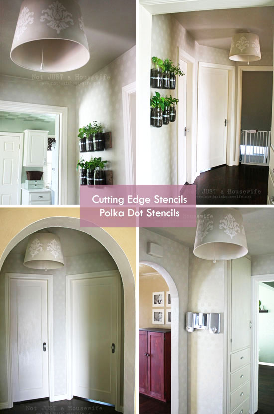 Sophisticated Spots are possible with Cutting Edge Stencils