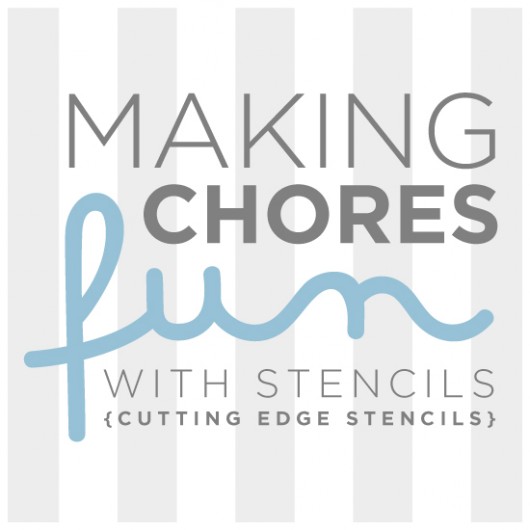 Great stencil ideas to add some color and pattern to your home decor! www.cuttingedgestencils.com