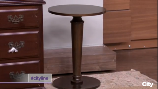 Used furniture before it was painted and stenciled on Cityline CityTV.  http://www.cuttingedgestencils.com/beach-decor-anchor-stencil.html 