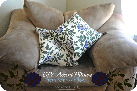 Paint-A-Pillow shares a DIY stenciled accent pillow using the Japanese Peonies stencil. http://paintapillow.com/index.php/japanese-peonies-paint-a-pillow-kit.html