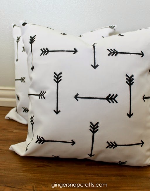 Paint-A-Pillows DIY stenciled accent pillows using the Tribal Arrows kit. http://paintapillow.com/index.php/tribal-arrows-paint-a-pillow-kit.html