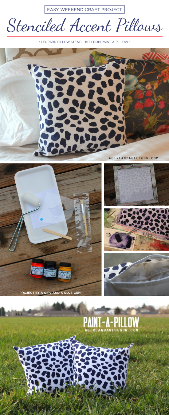  Easy DIY accent pillows using the Leopard Skin Paint-A-Pillow kit. http://paintapillow.com/index.php/leopard-skin-paint-a-pillow-kit.html
