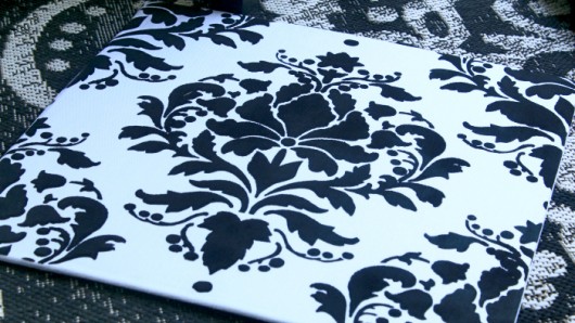 Stenciling a DIY outdoor accent pillow using the Wild Berry Damask Paint-A-Pillow kit. http://paintapillow.com/index.php/wild-berry-damask-paint-a-pillow-kit.html