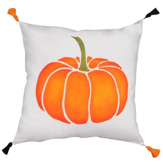 A DIY Halloween accent pillow using the Pumpkin Paint-A-Pillow kit.  http://www.cuttingedgestencils.com/pumpkin-stencils-halloween-throw-pillows-diy-home-decor.html