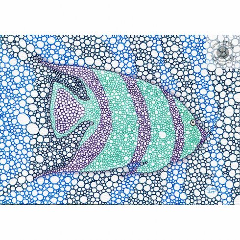 The Fish Doodle Stencl Kit from Cutting Edge Stencils is perfect for doodling and creative projects. http://www.cuttingedgestencils.com/fish-stencil-doodle-stencils-doodling-coloring-tangling.html