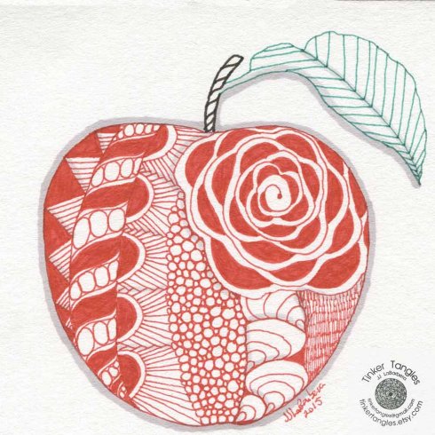 The Fruit Doodle Stencil Kit from Cutting Edge Stencils includes two stencil shapes for doodling and adult coloring. http://www.cuttingedgestencils.com/fruit-doodle-stencil-doodling-coloring-tangling.html