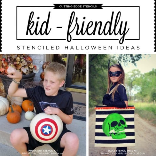 Cutting Edge Stencils shares DIY kid-friendly Halloween projects using stencil. https://www.cuttingedgestencils.com/products_search.php?search_category_id=0&search_string=halloween&search=