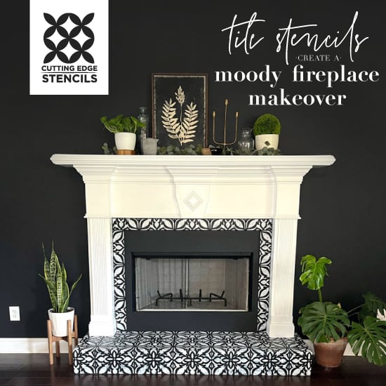 TIle-Stencils-For-Fireplace-Aloha-Stencil