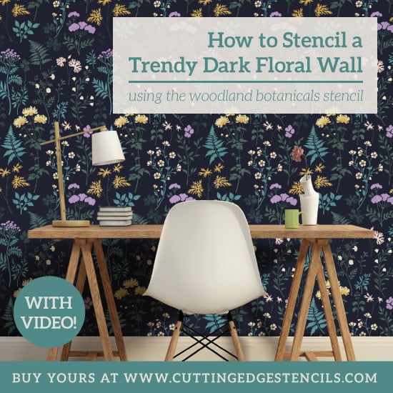 TrendyDarkFloralWall-WoodlandBotanicals-Cover