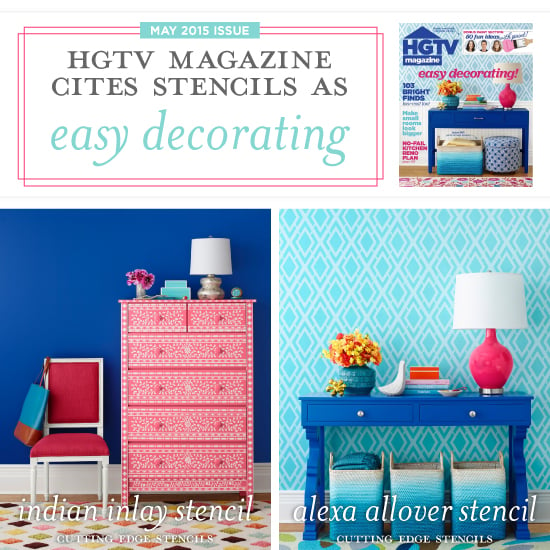 alexa-allover-stencil-diy-hgtv-magazine-cutting-edge-stencil