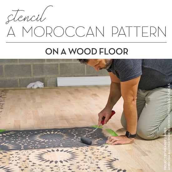 ambrosia-tile-stencil-diy-stenciled-wood-floor-stenciling-tutorial-cutting-edge-stencils