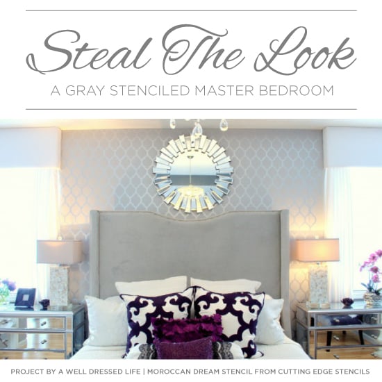 casablanca-allover-stencils-diy-stenciled-bedroom-accent-wall