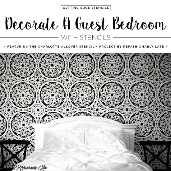 charlotte-allover-stencil-diy-stenciled-bedroom-cutting-edge-stencils