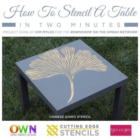 chinese-ginkgo-stencil-diy-stenciled-table