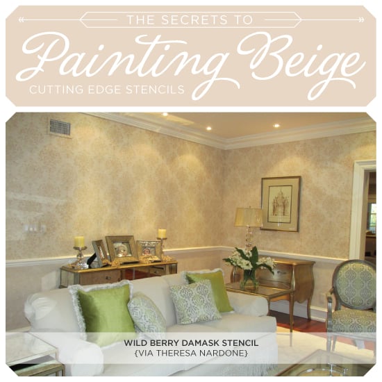 cutting-edge-stencils-beige-room-ideas-wild-berry-damask