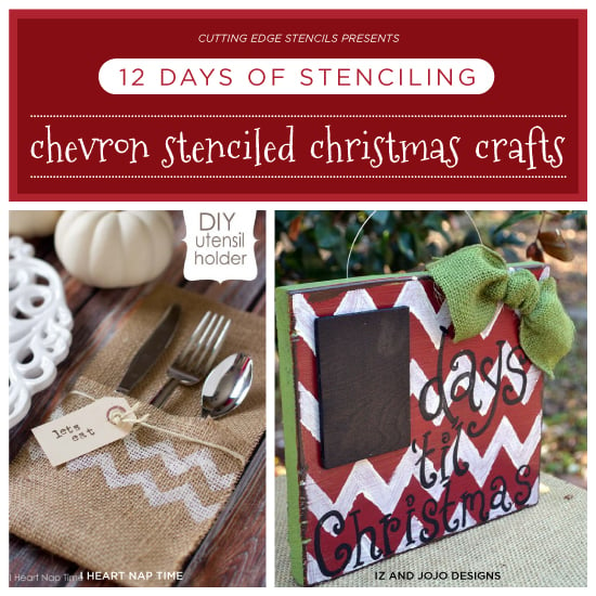 cutting-edge-stencils-chevron-stenciled-christmas-crafts