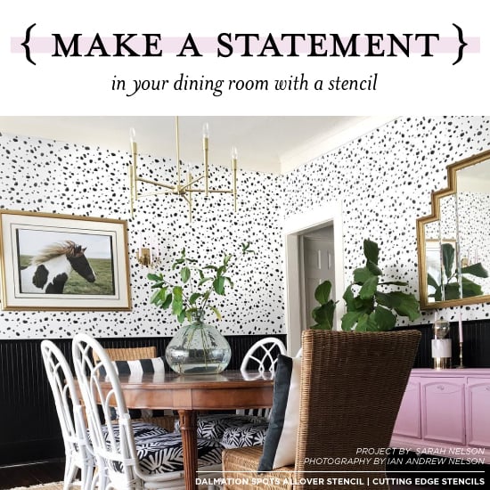 cutting-edge-stencils-dalmatian-spot-wall-stenciled-dining-room-wallpaper-look