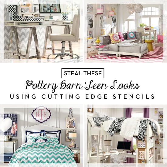 cutting-edge-stencils-diy-pottery-barn-teen-diy-projects