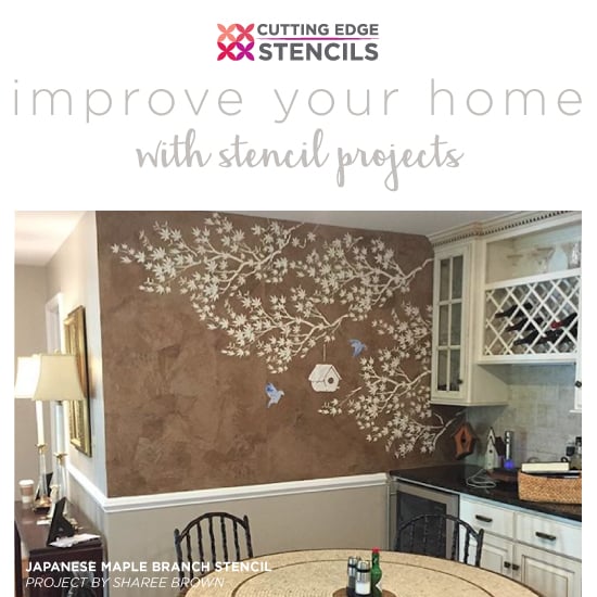 cutting-edge-stencils-diy-stenciled-accent-wall-home-decor-projects