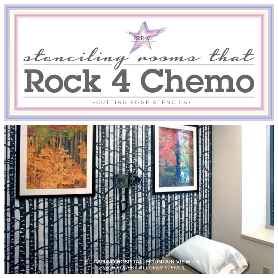 cutting-edge-stencils-diy-stenciled-accent-wall-hospital-rooms-that-rock-4-chemo