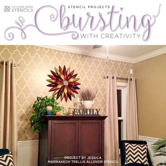 cutting-edge-stencils-diy-stenciled-accent-wall-ideas