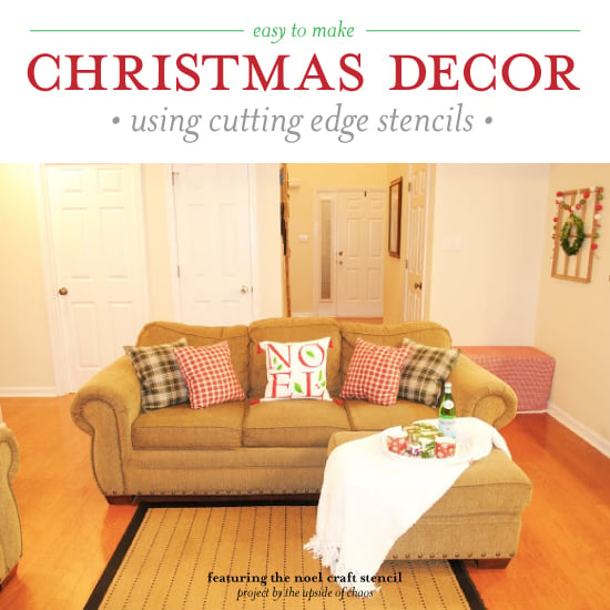 cutting-edge-stencils-diy-stenciled-christmas-accent-pillow-table-runner