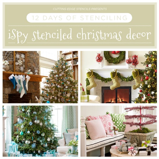 cutting-edge-stencils-diy-stenciled-christmas-decor-ideas