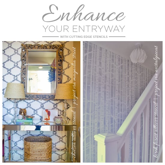 cutting-edge-stencils-diy-stenciled-entryway-foyer-ideas