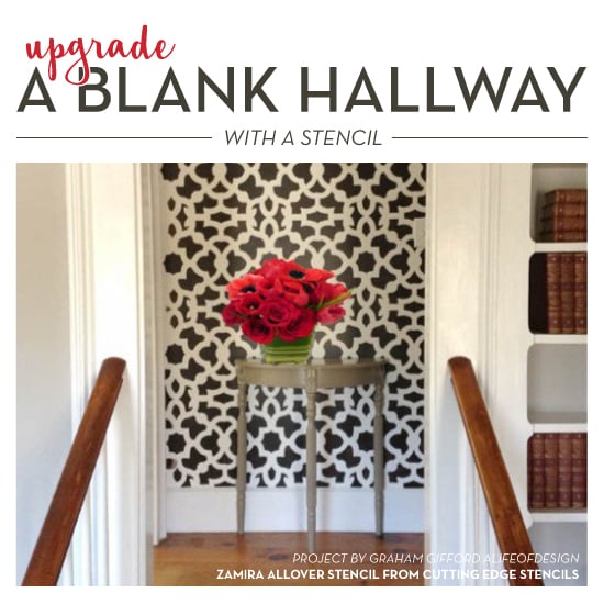 cutting-edge-stencils-diy-stenciled-hallway-zamira-allover (2)