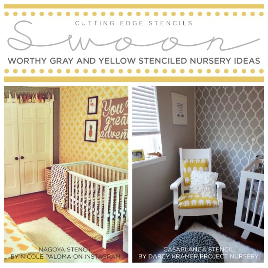 cutting-edge-stencils-diy-stenciled-nursery-ideas-yellow-gray