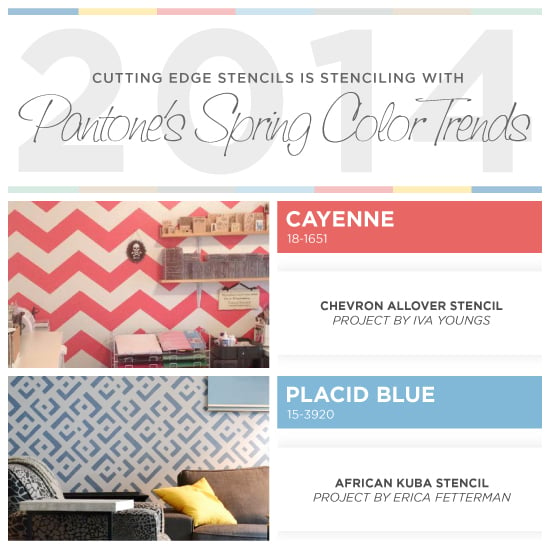 cutting-edge-stencils-diy-stenciled-room-ideas-pantone-spring-color-trends-2014