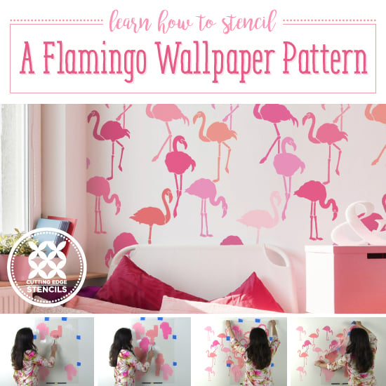 cutting-edge-stencils-flamingo-wall-pattern-tutorial-tropical-stenciled