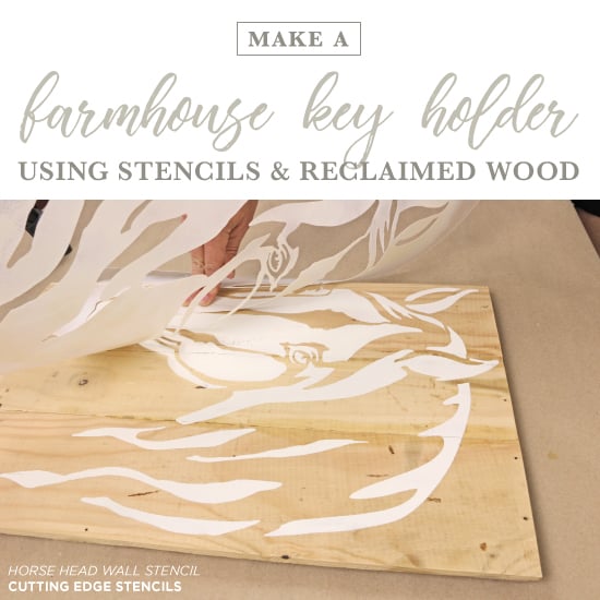 cutting-edge-stencils-horse-head-stencil-diy-farmhouse-key-holder