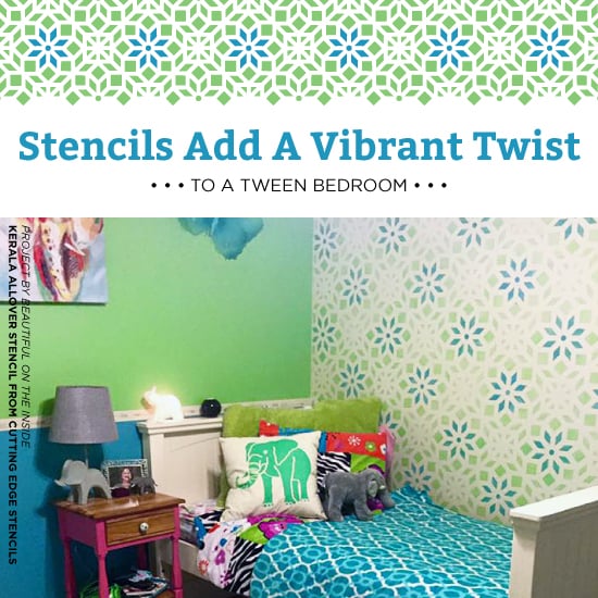 cutting-edge-stencils-kerala-wall-pattern-diy-stenciled-girls-bedroom-accent