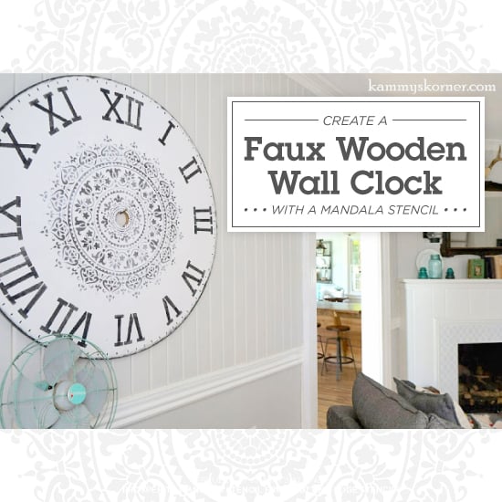 cutting-edge-stencils-prosperity-mandala-stenciled-faux-wood-clock-pattern