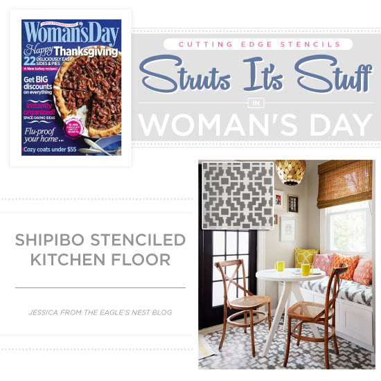 cutting-edge-stencils-shipibo-stenciled-floor-womans-day-diy-decorating