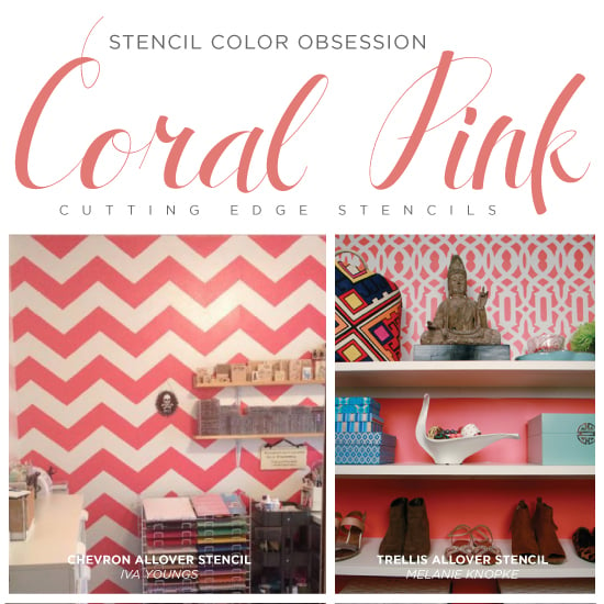 cutting-edge-stencils-stenciling-coral-pink-home-decor