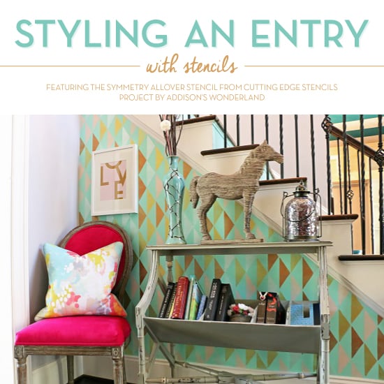 cutting-edge-stencils-symmetry-allover-stencil-stenciled-entryway-diy