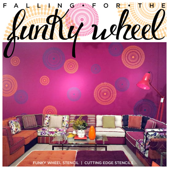 funky wheel wall stencil feature image 550x550