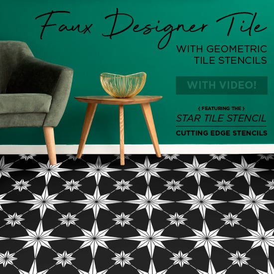 geometric-tile-stencils-painted-floor-diy