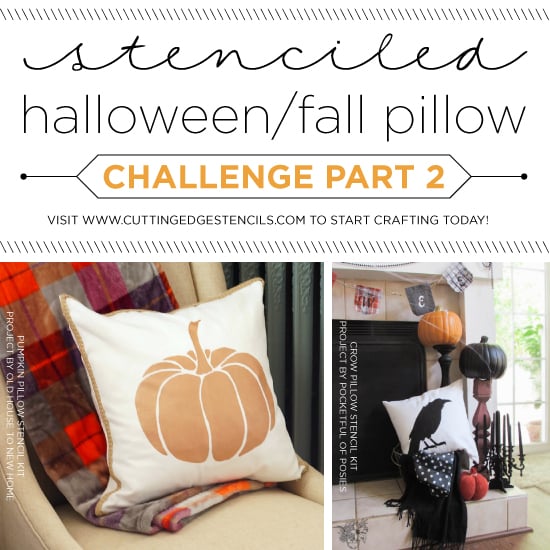 halloween-stencils-diy-stenciled-accent-pillows-cutting-edge-stencils