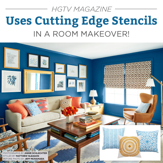 hgtv-magazine-cutting-edge-stencils-accent-pillow-stencil-kits-stenciled