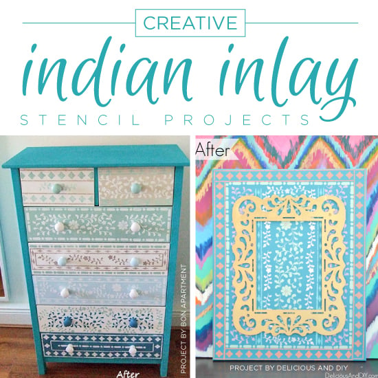 indian-inlay-stencil-kit-diy-stenciled-projects