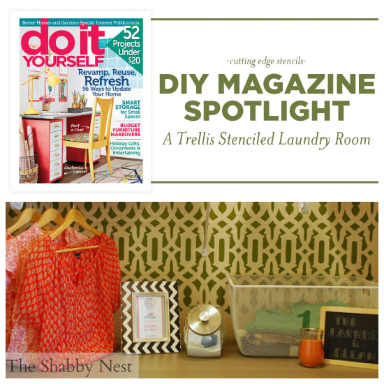 trellis-allover-stencil-diy-stenciled-laundry-room-diy-magazine